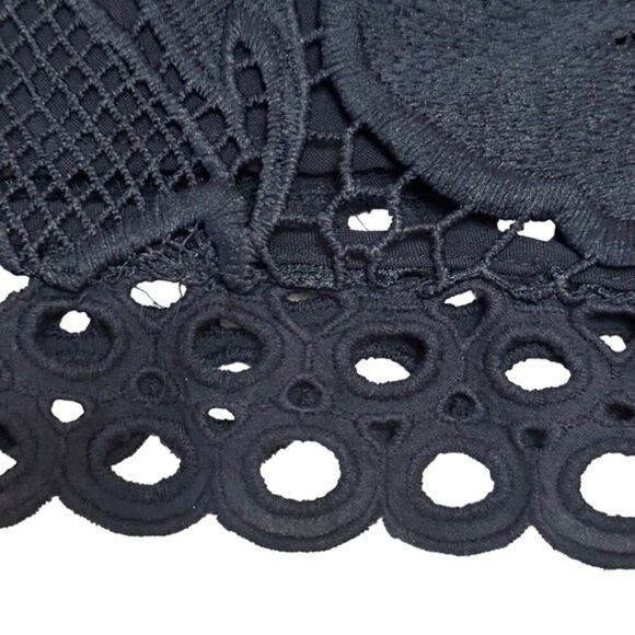 Merona Navy Blue Sleeveless Shirt Sz M - Picture 8 of 9